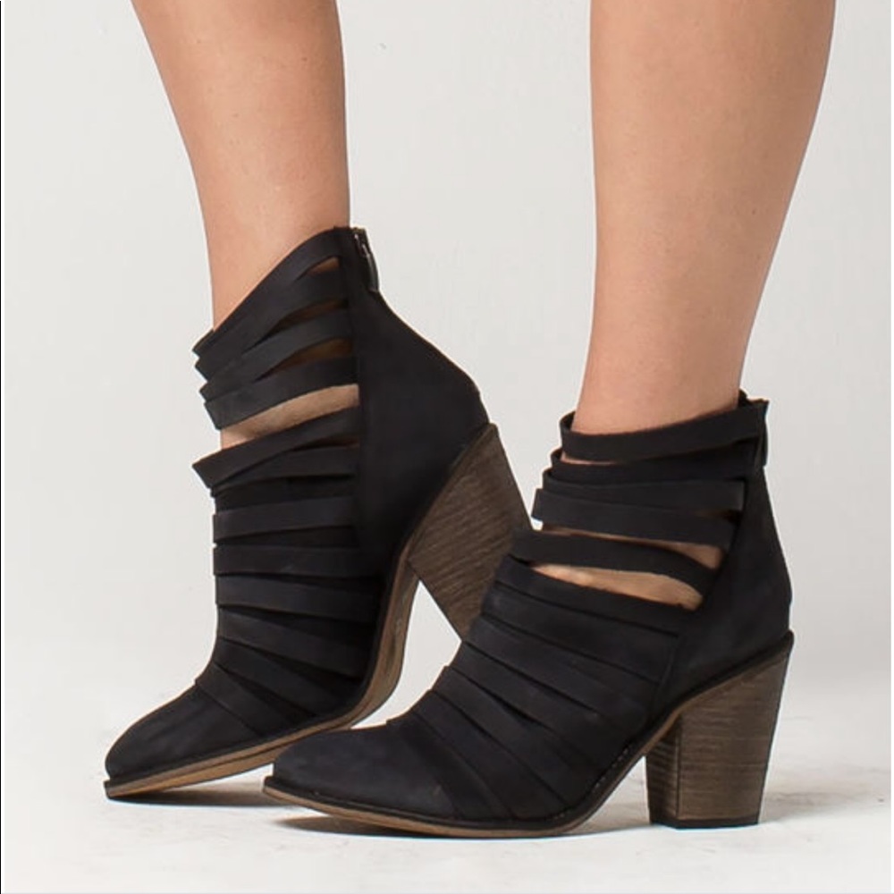 Free People Hybrid Suede Booties Boots